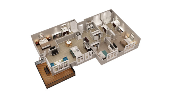 3D Floor Plans
