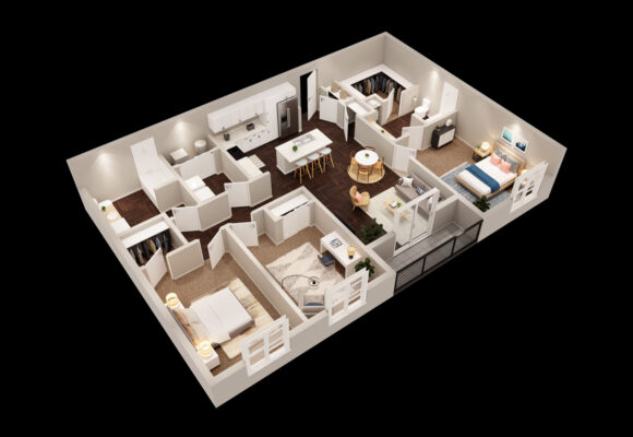 3 Bedroom B